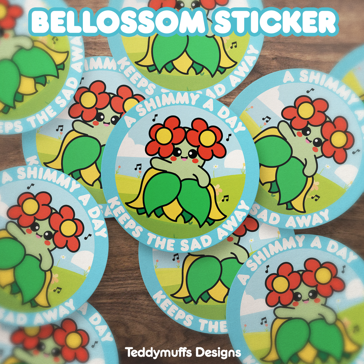 Bellossom Sticker