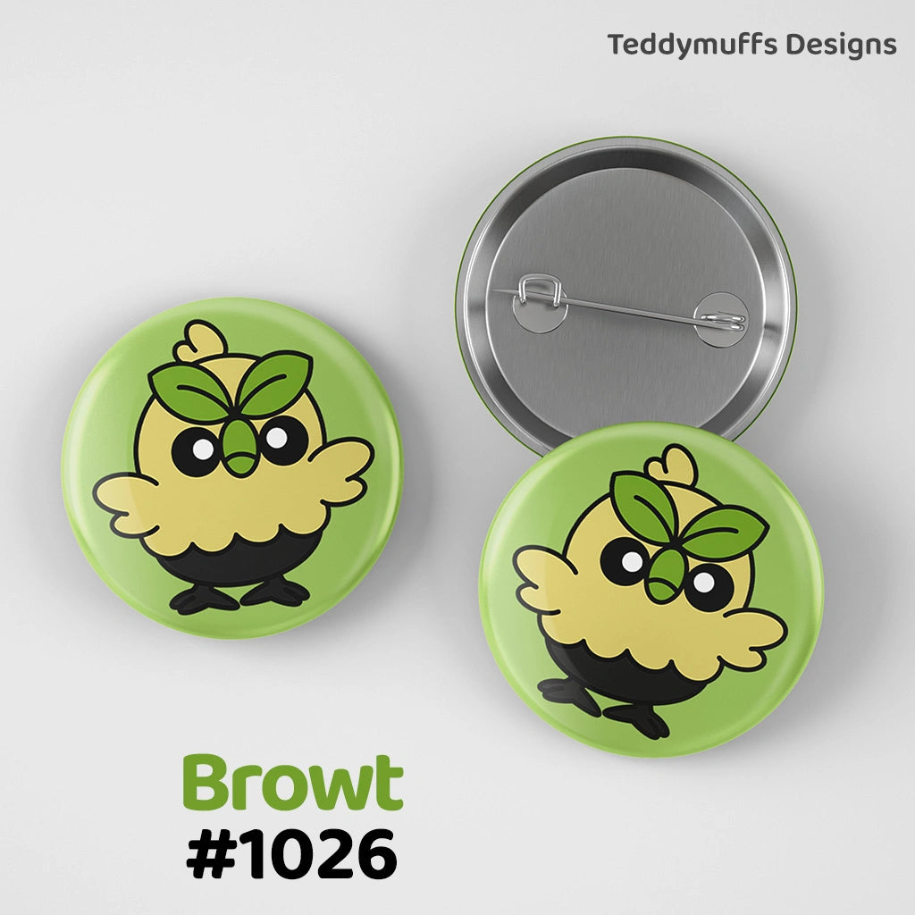 Browt Button Pin