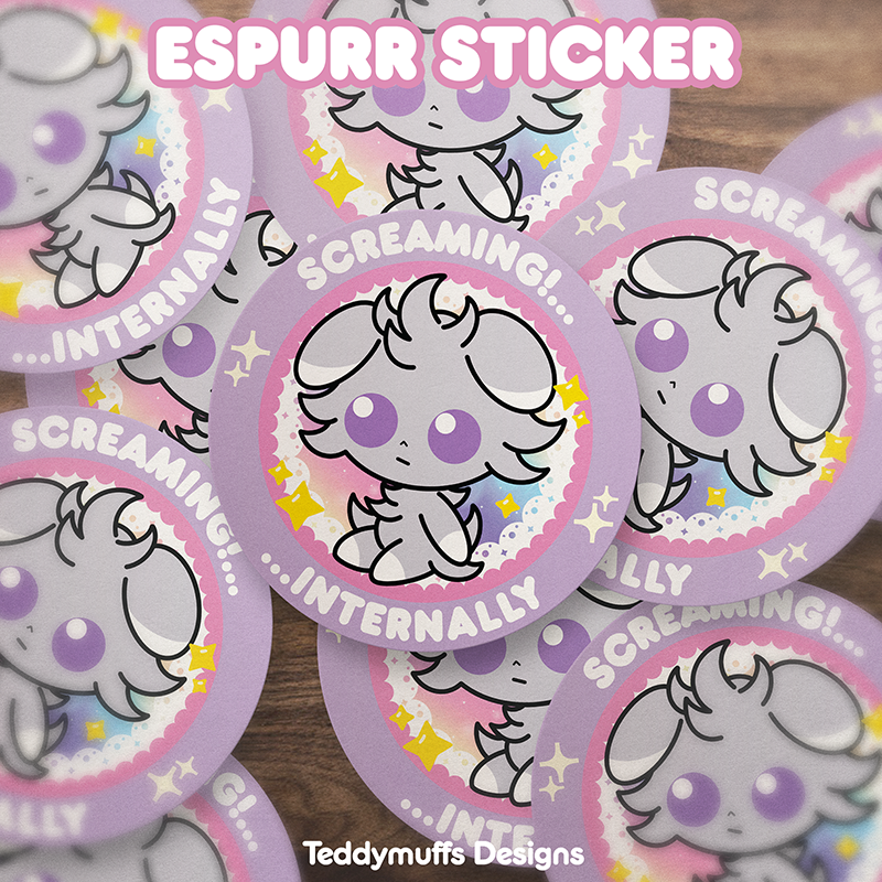 Espurr Sticker