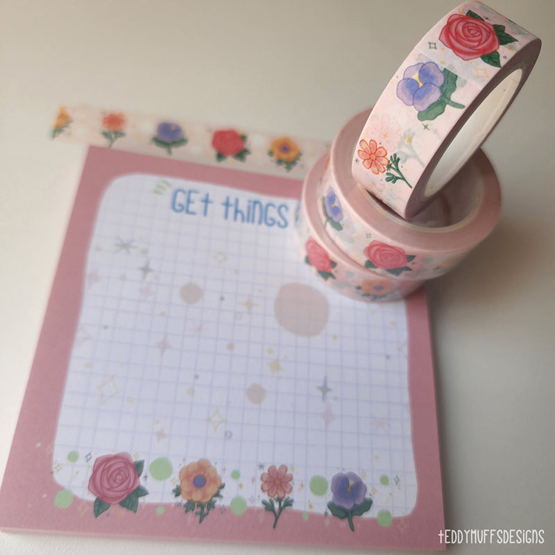 Flower Washi Tape