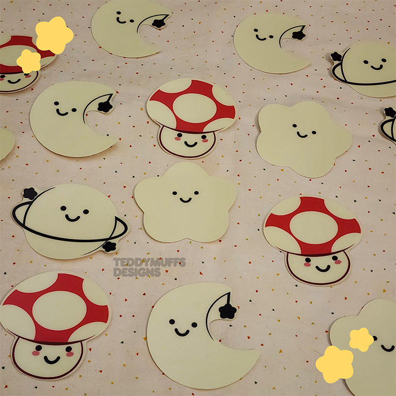 Glow in the Dark Star Sticker