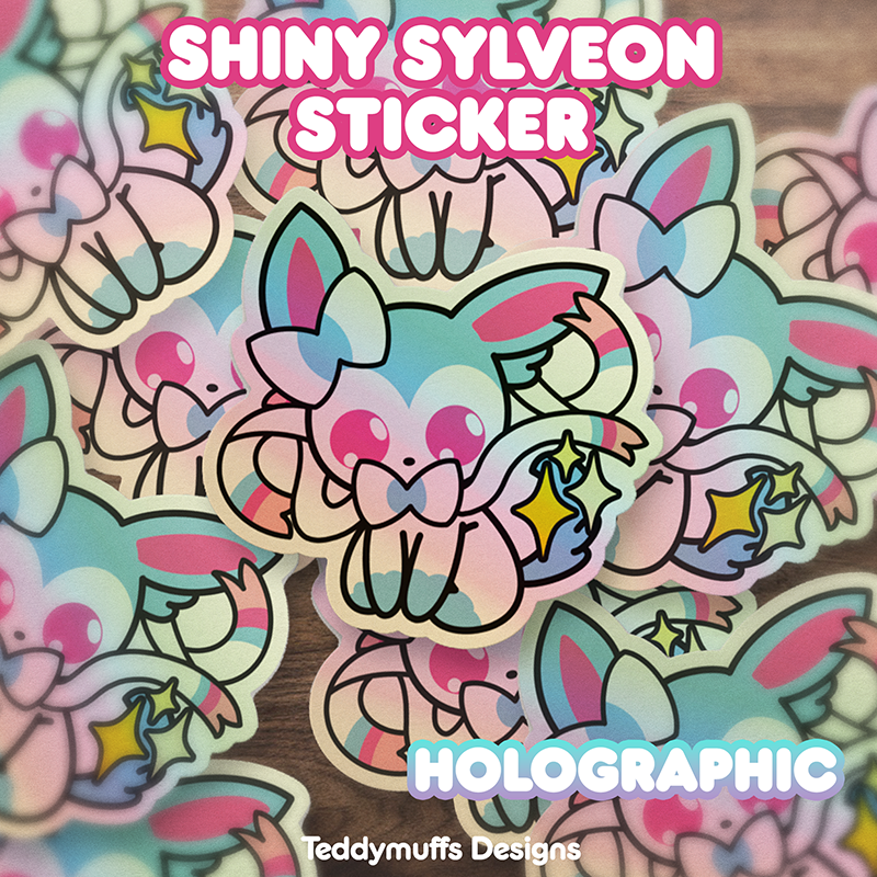 Shiny Sylveon Sticker