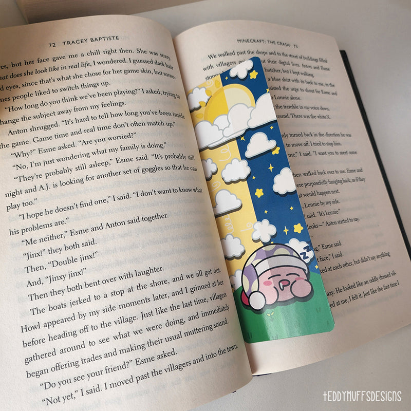 "Sleepy time" Kirby Bookmark