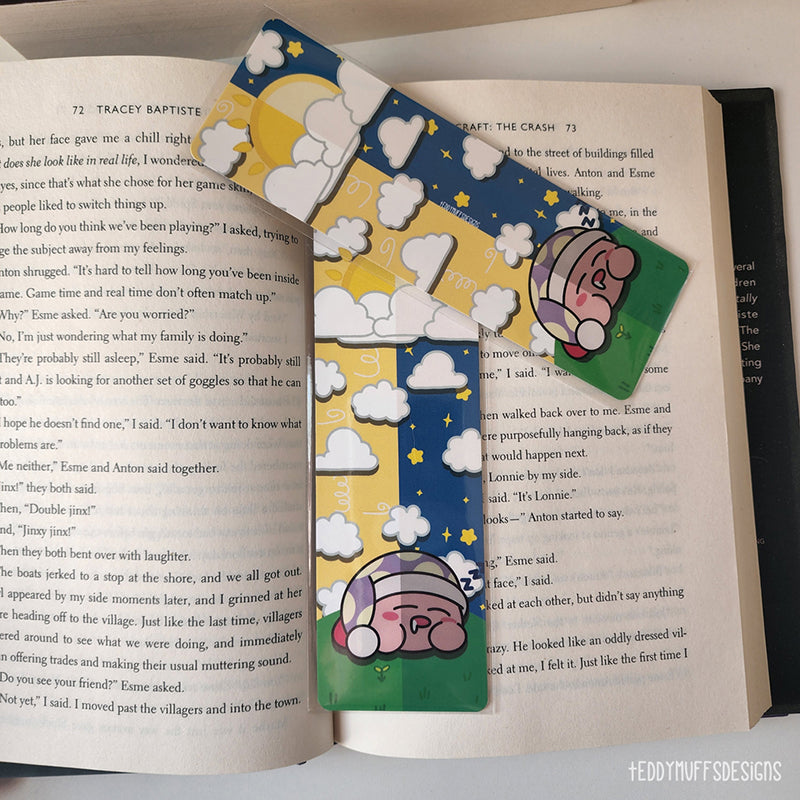 "Sleepy time" Kirby Bookmark