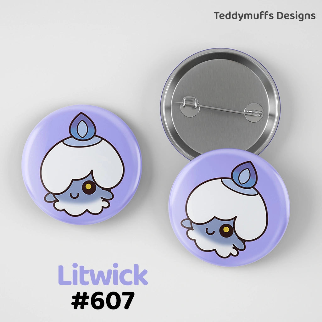 Litwick Button Pin