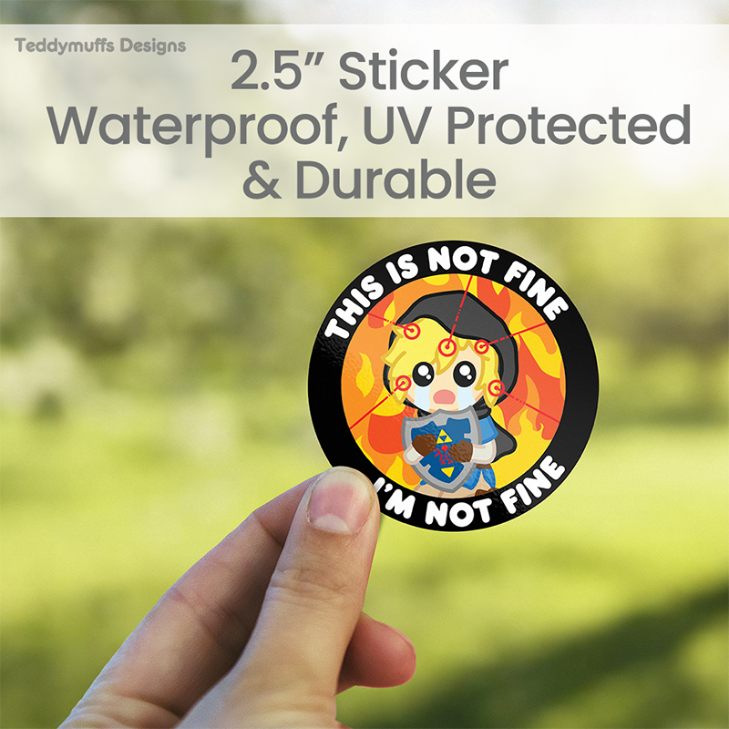 Link Sticker | Not Fine