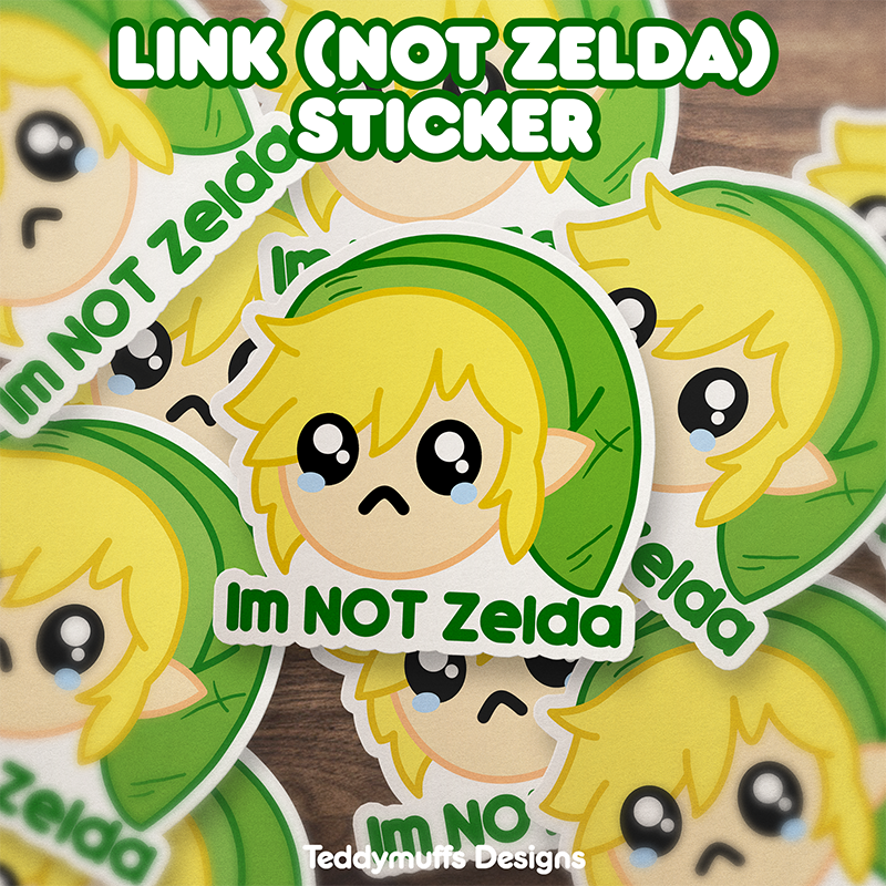 Link Sticker | Not Zelda