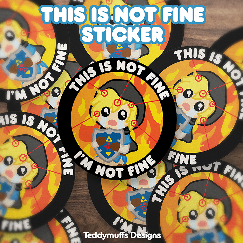 Link Sticker | Not Fine
