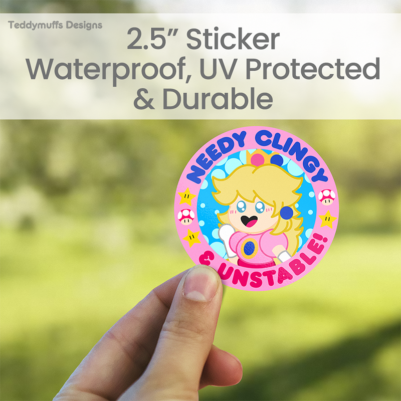 Princess Peach Sticker
