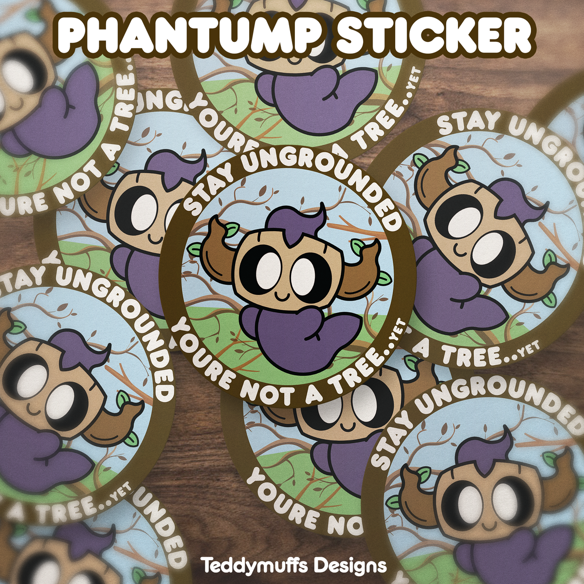 Phantump Sticker