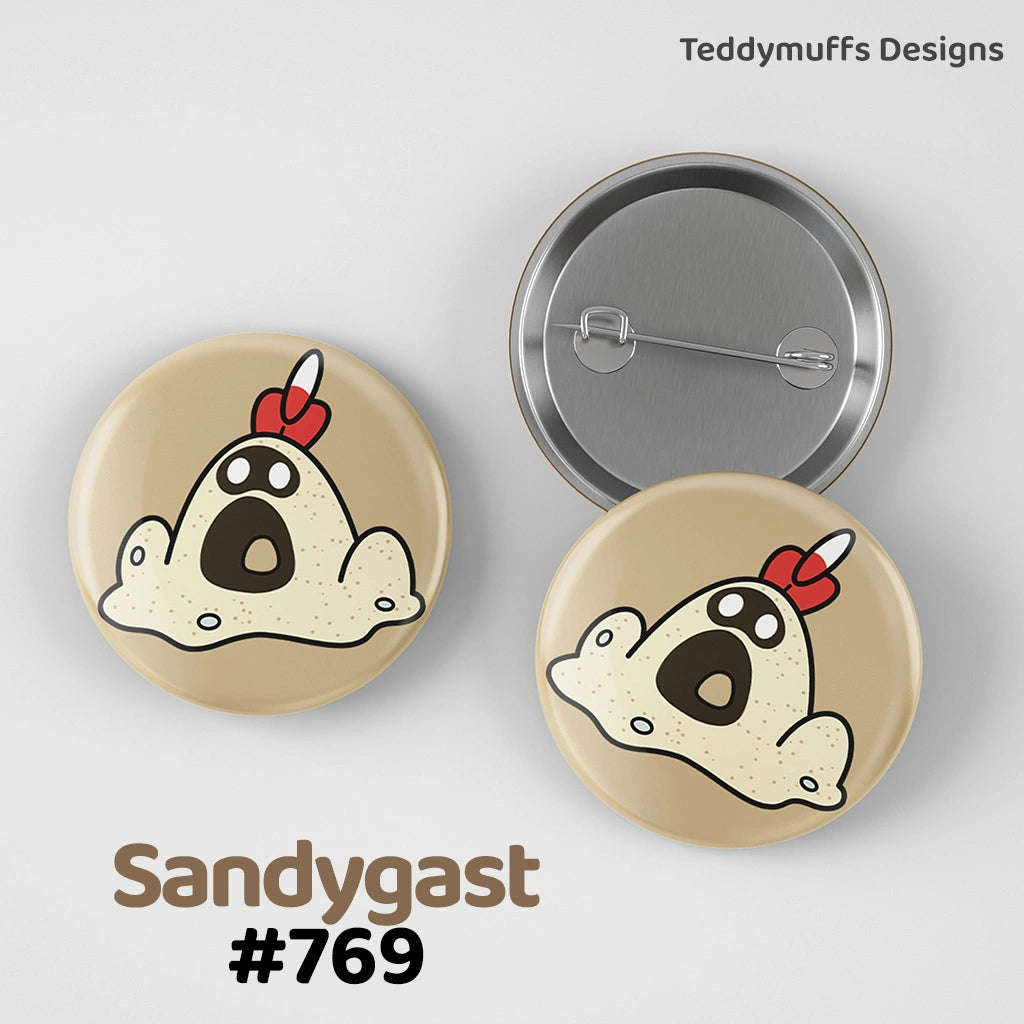 Sandygast Button Pin
