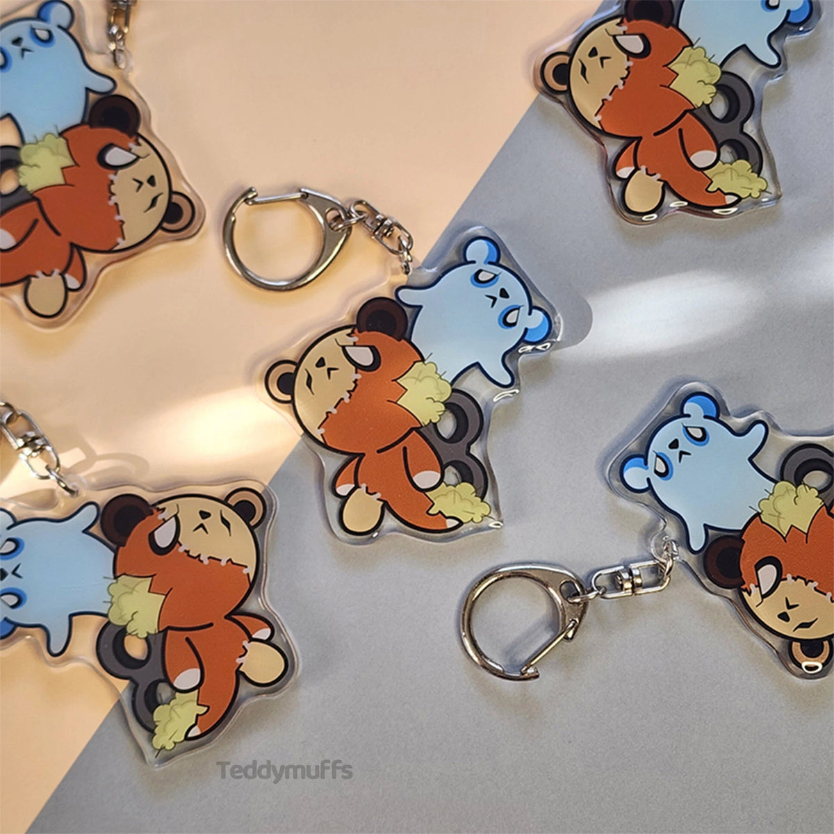 Soul Teddy Keychain