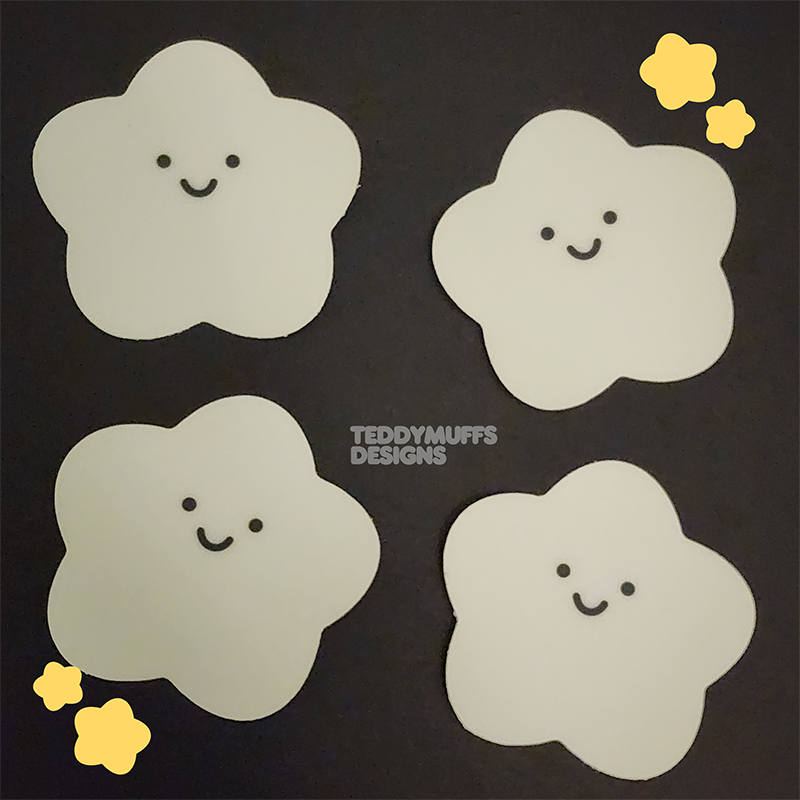 Glow in the Dark Star Sticker
