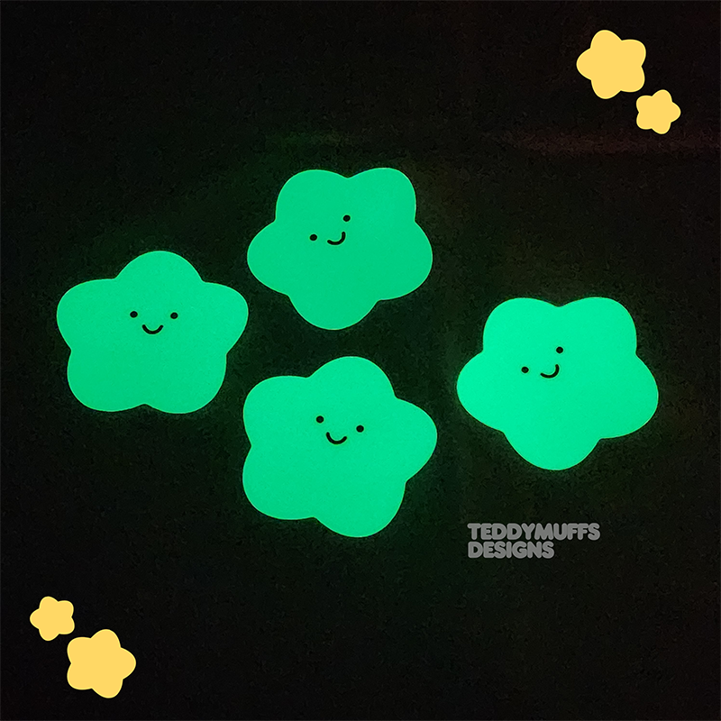Glow in the Dark Star Sticker