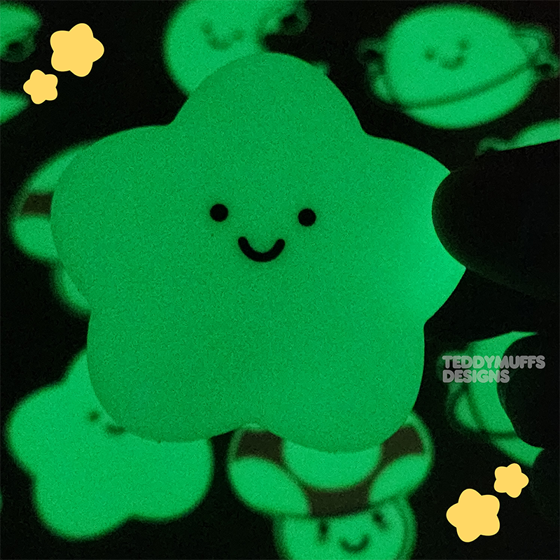 Glow in the Dark Star Sticker