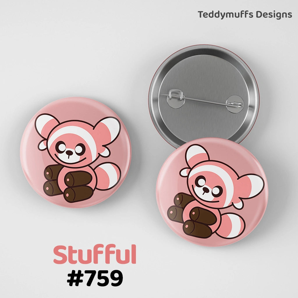 Stufful Button Pin