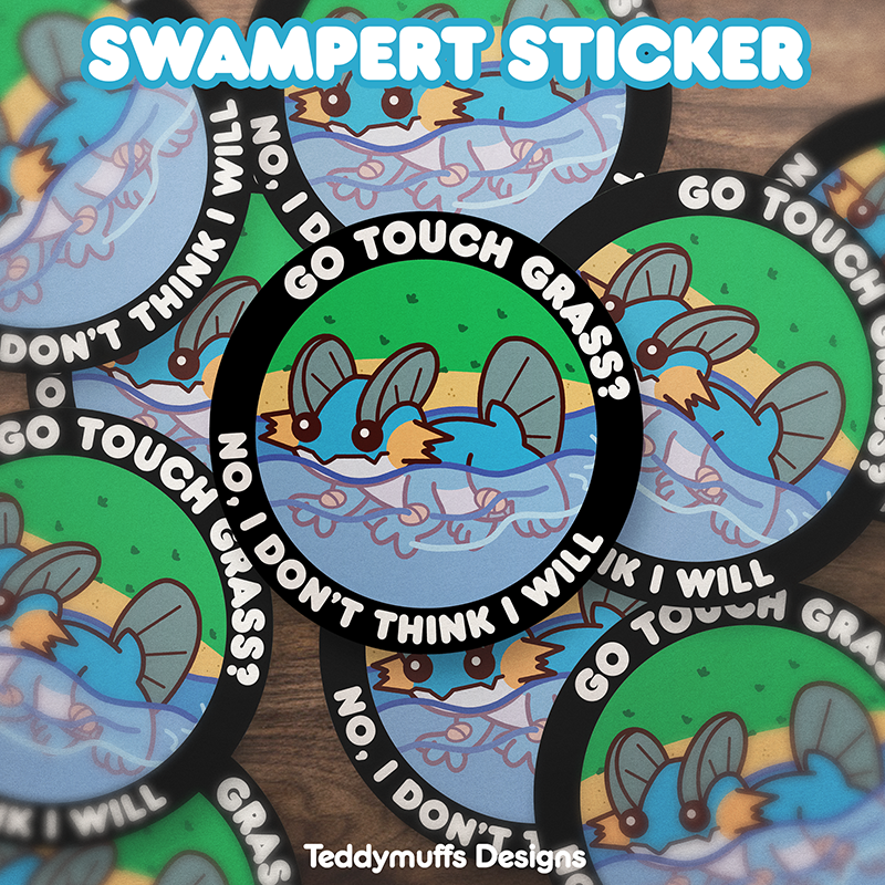 Swampert Sticker