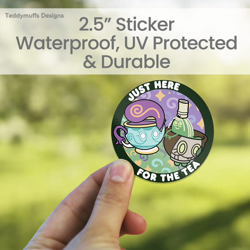 Sinistea & Sinistcha Sticker