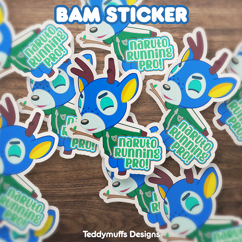 Bam Sticker