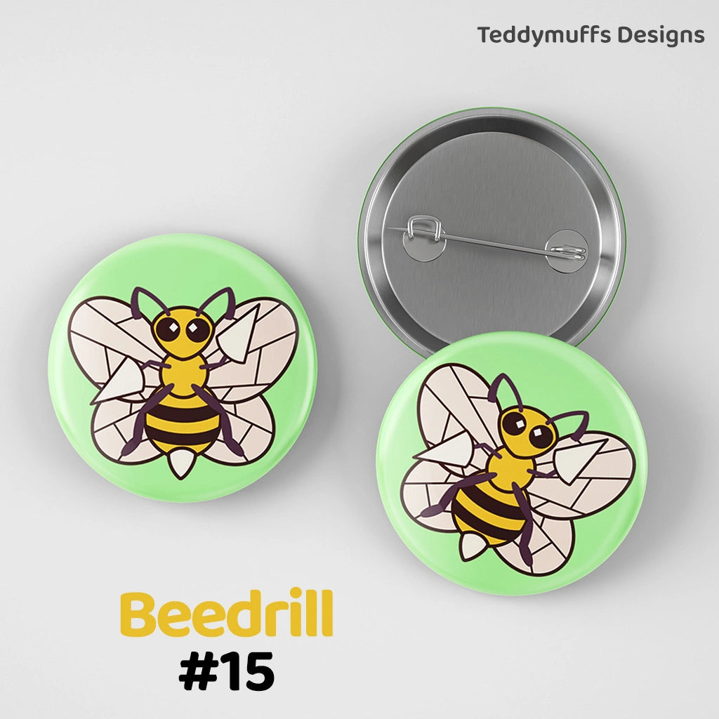 Beedrill Button Pin