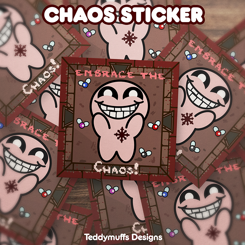 Binding of Isaac (Chaos) Sticker