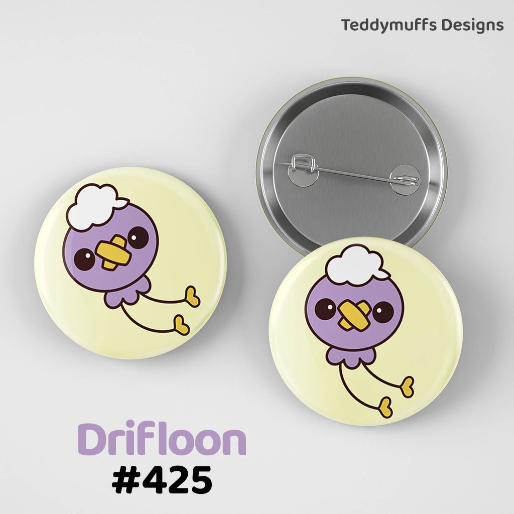 Drifloon Button Pin