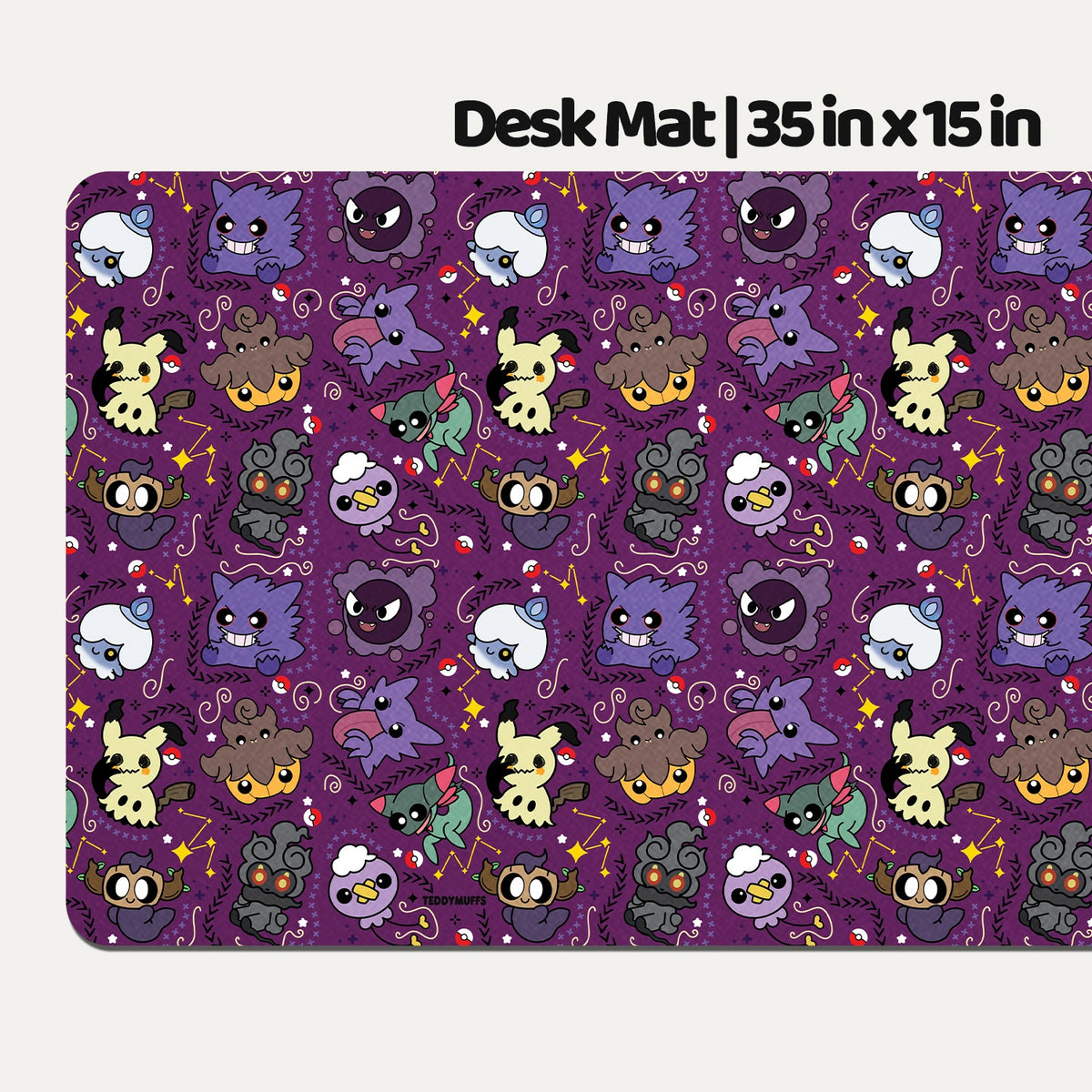 Ghost Pokemon Deskmat