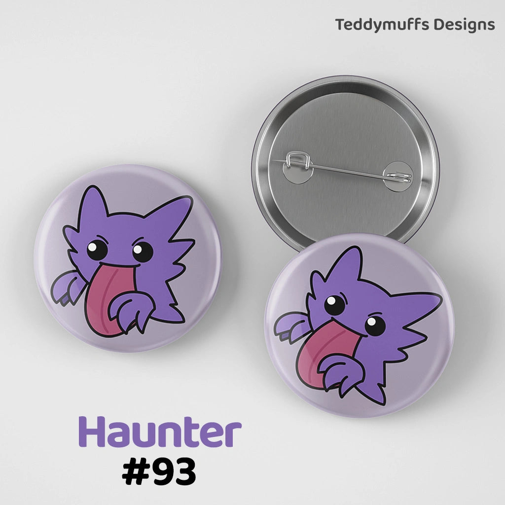 Haunter Button Pin