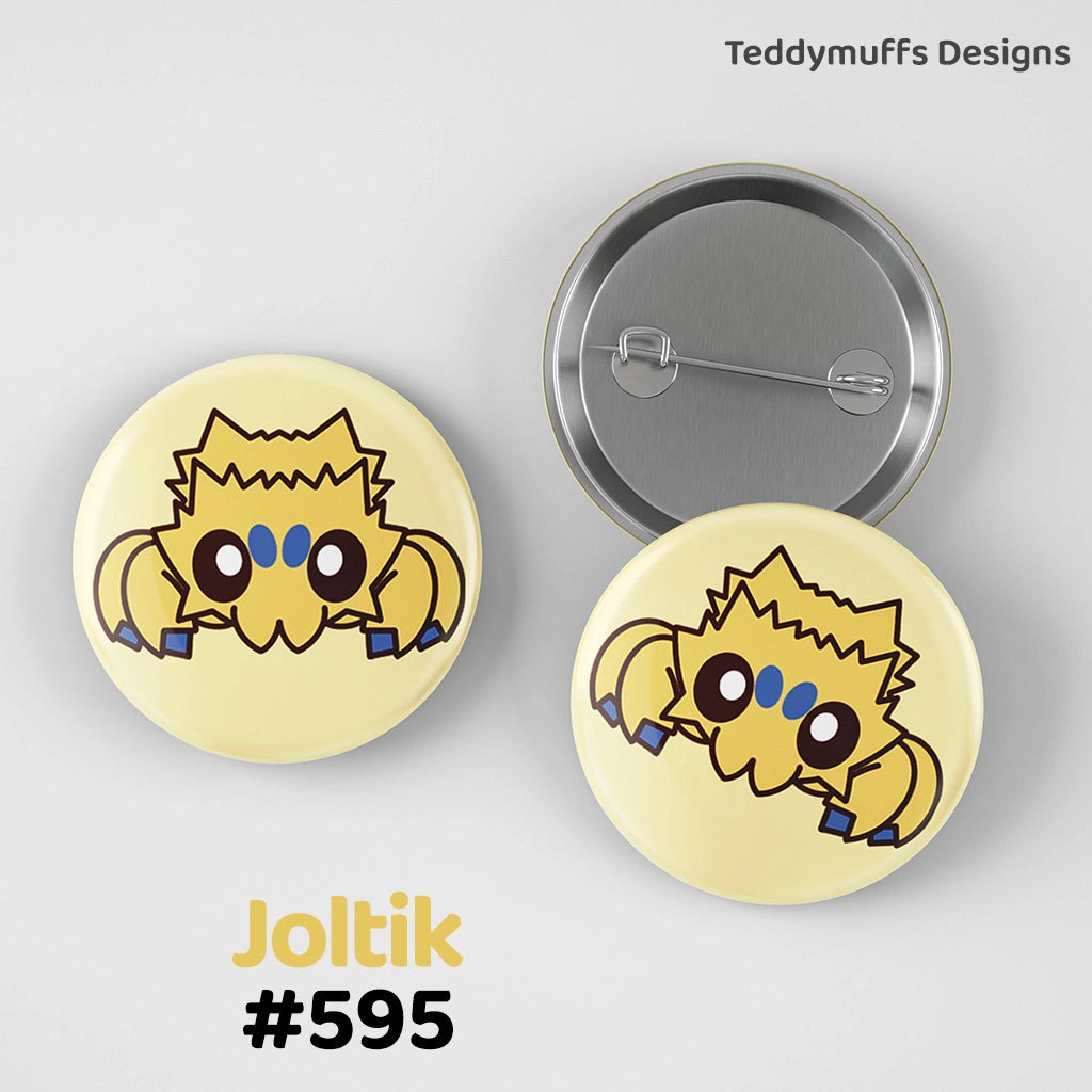 Joltik Button Pin