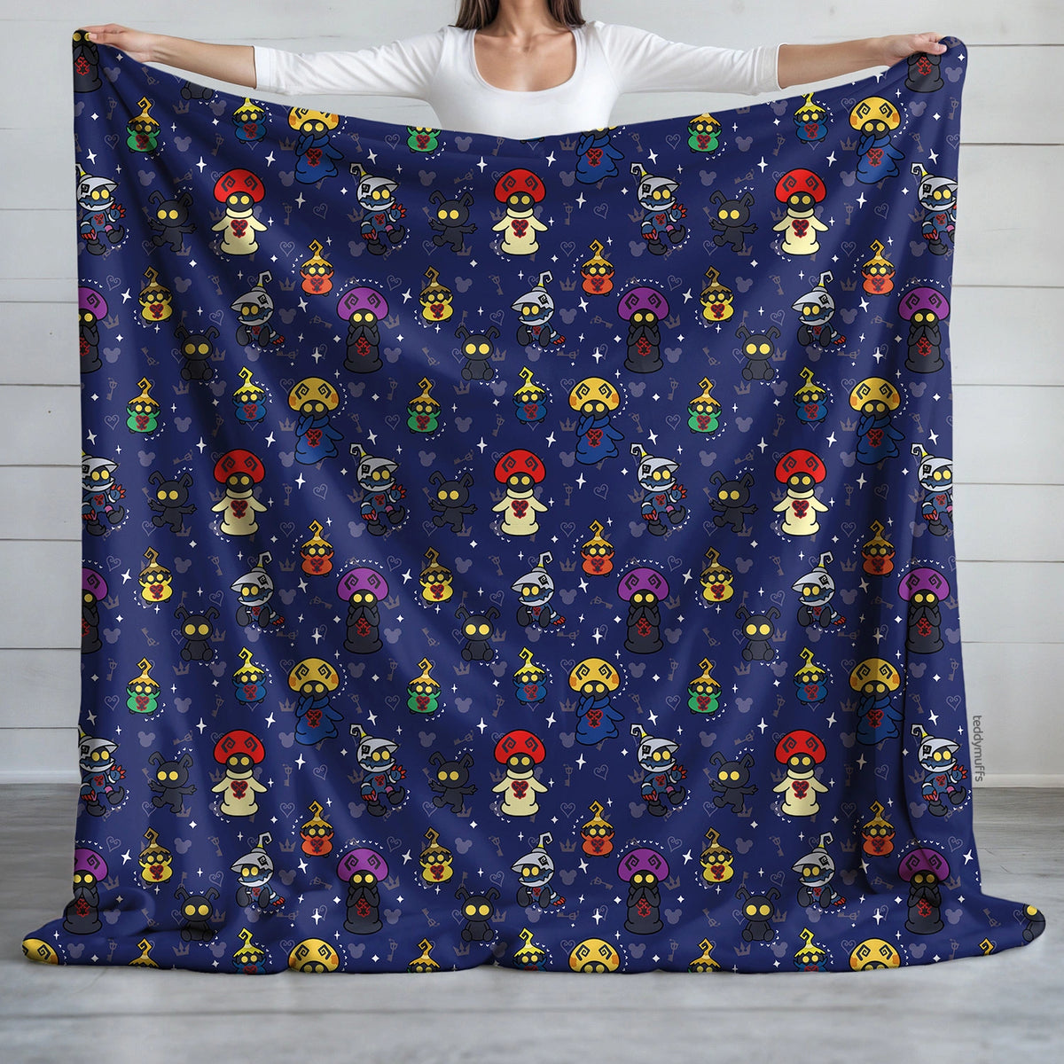 Heartless Plush Blanket | Kingdom Hearts