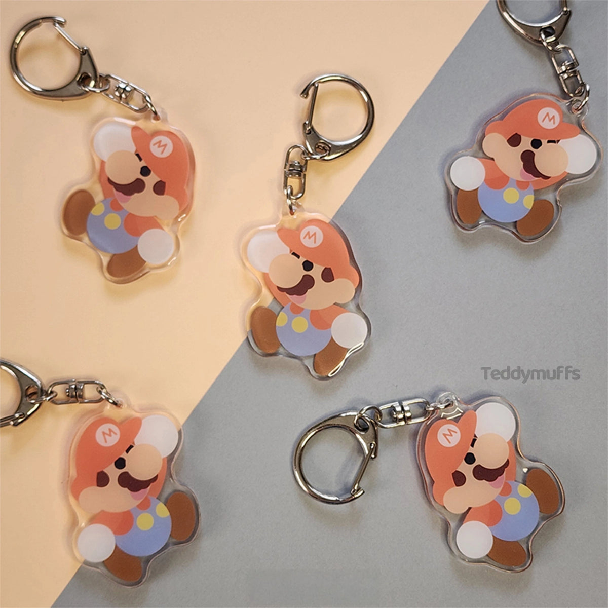 Mario Keychain