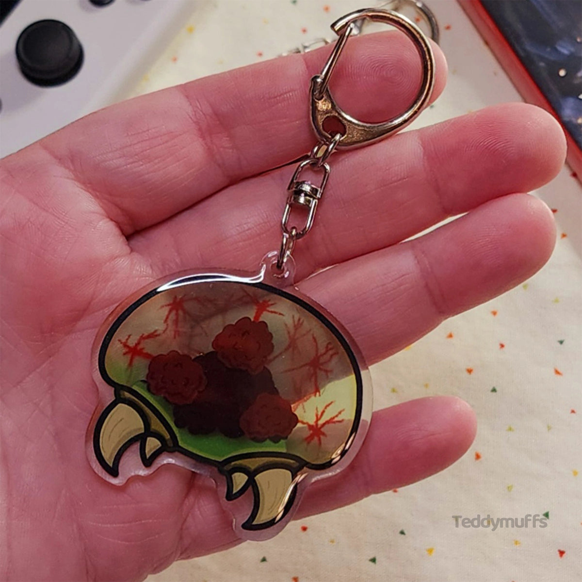 Metroid Keychain