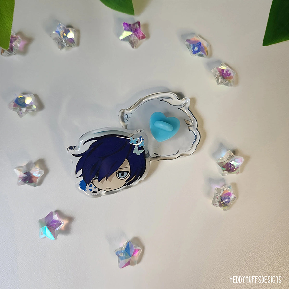 Minato Acrylic Pin (Persona 3 Inspired)