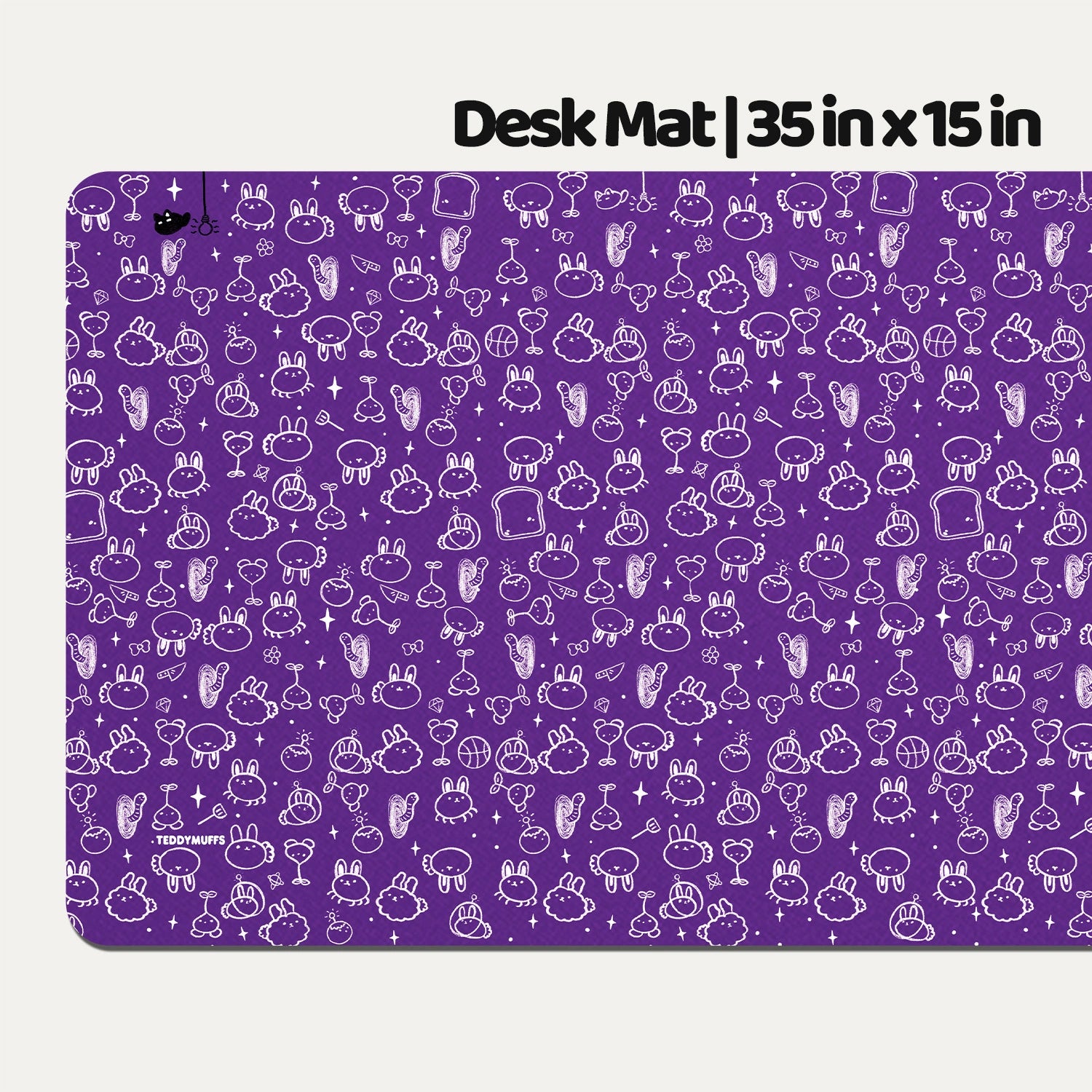 Omori Desk Mat | Indie Gaming Desk Pad | Teddymuffs Omori Desk Mat | Indie Gaming Desk Pad | Teddymuffs