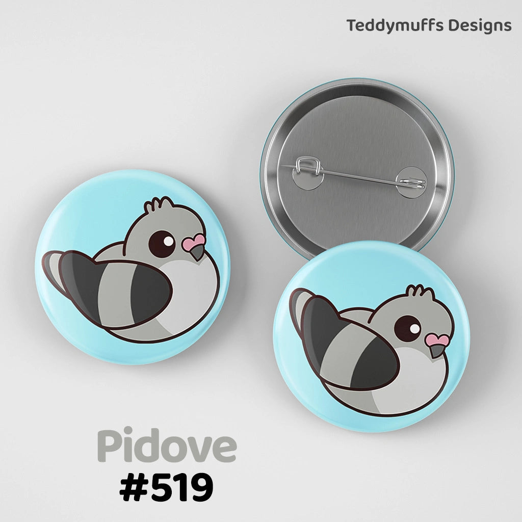 Pidove Button Pin