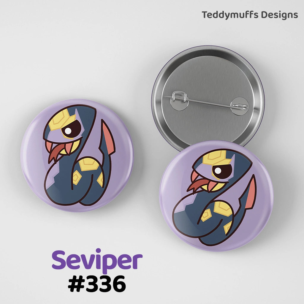Seviper Button Pin