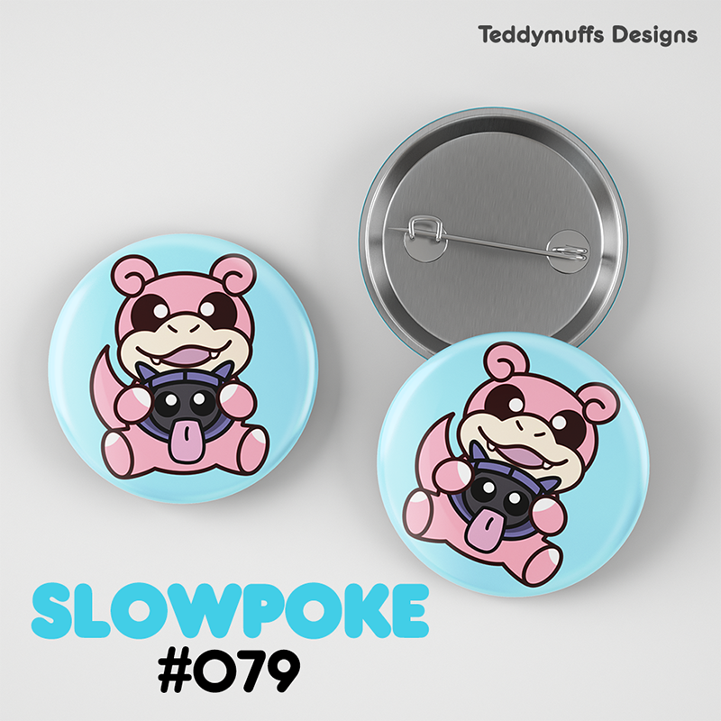 Slowpoke Button Pin