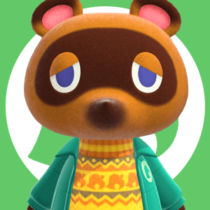 Tom Nook Amiibo Card | Animal Crossing | Teddymuffs Designs