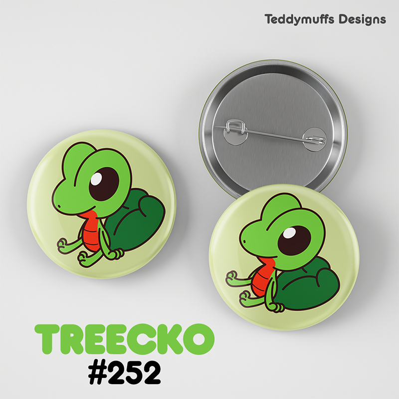 Hoenn Button Pins