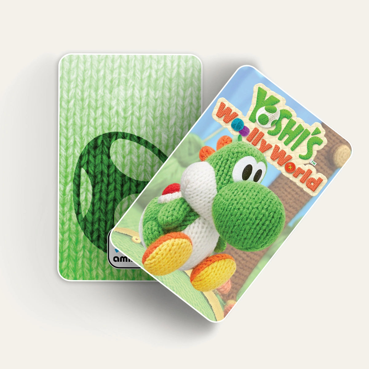 Green Yarn Yoshi Amiibo