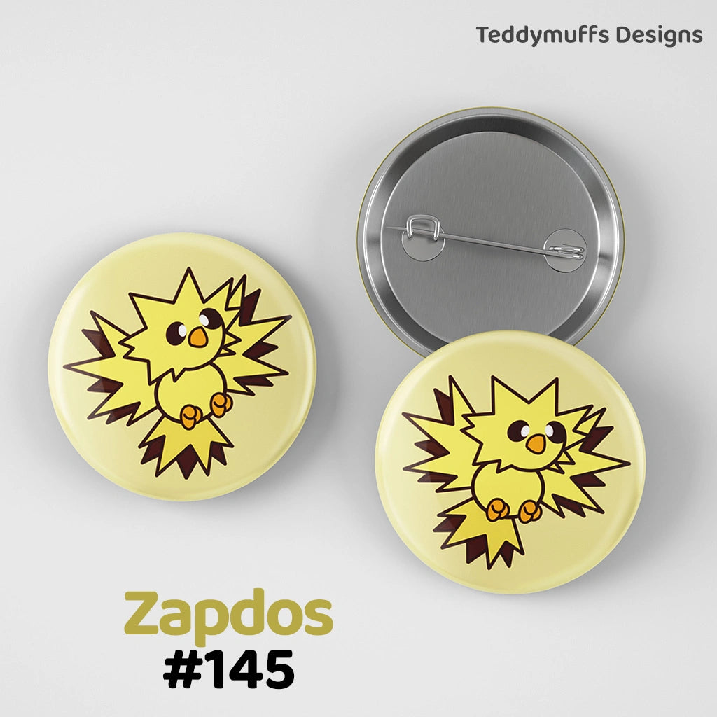 Zapdos Button Pin