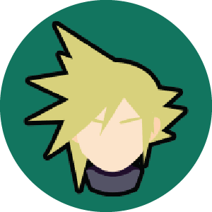 Cloud Amiibo Keychain | Super Smash | Teddymuffs Designs