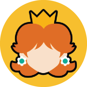 Daisy Amiibo Keychain | Super Smash | Teddymuffs Designs