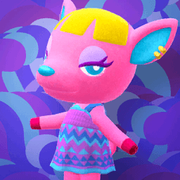 Fuchsia Amiibo Card | Animal Crossing | Teddymuffs Designs