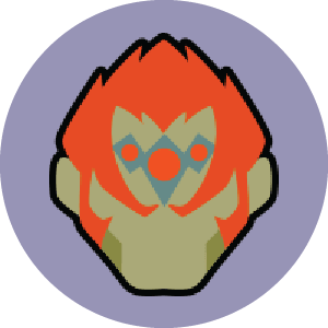 Ganondorf Amiibo Keychain | Super Smash | Teddymuffs Designs