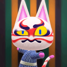 Kabuki Amiibo Card | Animal Crossing | Teddymuffs Designs