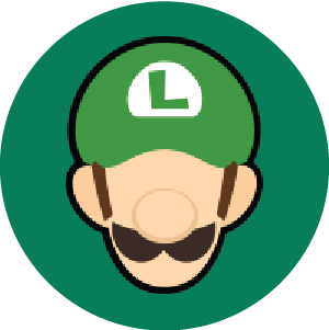 Luigi Amiibo Keychain | Super Smash | Teddymuffs Designs