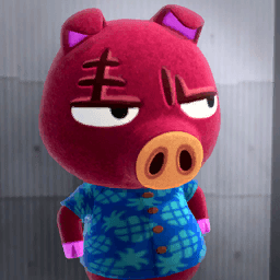 Rasher Amiibo Card | Animal Crossing | Teddymuffs Designs