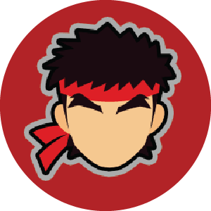 Ryu Amiibo Keychain | Super Smash | Teddymuffs Designs